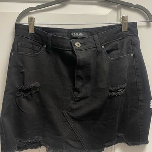 This is a black skirt from forever 22. Worn once.
